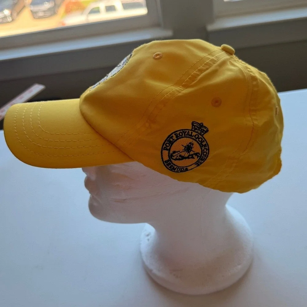 PGA Grand Slam of Golf Bermuda Hat One Size Yellow Cap Fathers Day